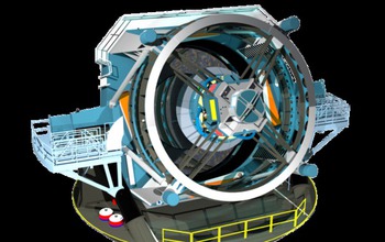 Multimedia Gallery - A rendering of the Large Synoptic Survey Telescope, a  wide-field survey telescope. | NSF - National Science Foundation