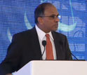 Photo of Subra Suresh speaking at ALMA inauguration