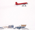 Plane over South Pole