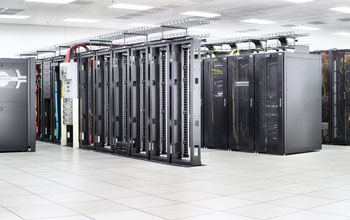 Panoramic image of the Blue Waters super computer system