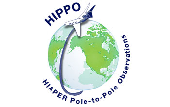 HIPPO logo, or HIAPER Pole-to-Pole Observations