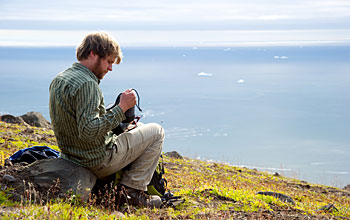 Photo of Brown University biologist Casey Dunn, NSF's 2011 Waterman Award winner.