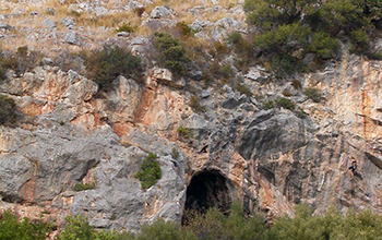 entrance to the Grotta di Sant'Agostino