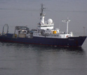 Photo of the research vessel Melville.