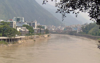 housed in the town of Liuku on the Salween (Nu) River banks in Yunnan.