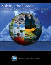 Cover of Solving the Puzzle: Researching the Impacts of Climate Change Around the World.