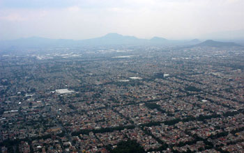 Photo of Mexico City.