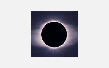of a solar eclipse showcasing the Sun's corona.