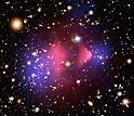 colliding galaxy clusters