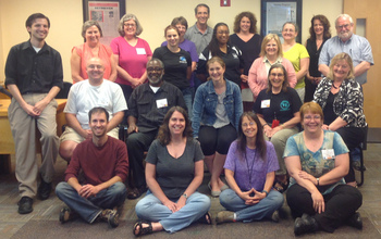 group of people who took part in the Maryland professional development workshop