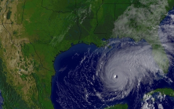 The Gulf of Mexico Loop Current fuels hurricanes like Rita, pictured here.