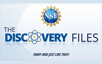 The discovery files logo for 15 sec. Snap And Just Like That