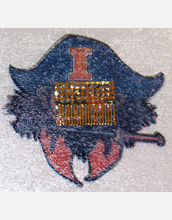 A newly developed stick-on tattoo with integrated sensor technology, prior to application.