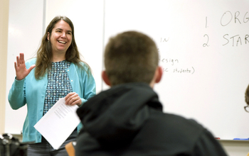 student and teacher