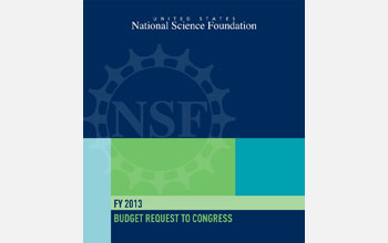 Cover of the FY 2013 NSF Budget Request to Congress.