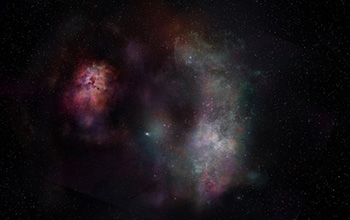Scientists detect carbon monoxide and hydrogen in the twin galaxy SPT0311-58.