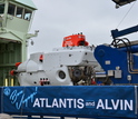 Alvin leaving Woods Hole, Mass., facility