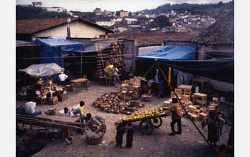 "Guatemalan Market From Above," by Rachel Tanur
