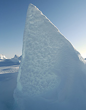 Photo of icescape.