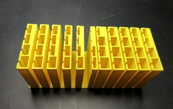 3d printed plastic shape