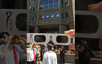 NSO solar eclipse glasses