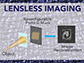 schematic of the layout for a lensless camera