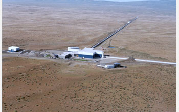 Aerial of the LIGO Hanford site.