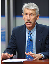 Photo of Robert Bindschadler, Chief Scientist at NASA's Goddard Space Flight Center, Greenbelt, Md.