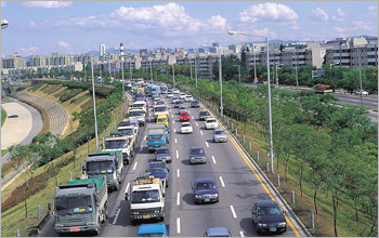 traffic on highway