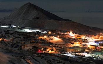 McMurdo at night