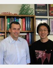 Photo of Michael Tsapatsis and Jungkyu Choi.