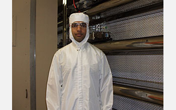Photo of Vishal Singhal of Thorrn Micro Technologies, one of the co-developers of the micro-fan.