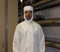 Photo of Vishal Singhal of Thorrn Micro Technologies, one of the co-developers of the micro-fan.
