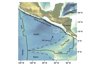 Map showing the survey region where the research was conducted.