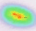 A high-resolution image of Mott-insulating, superfluid and normal gases of ultracold atoms.