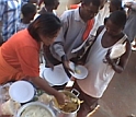 Video of food being served in Mozambeak