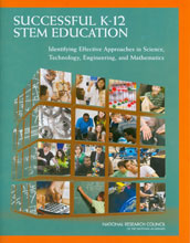 Cover of  the report Successful K-12 STEM Education.