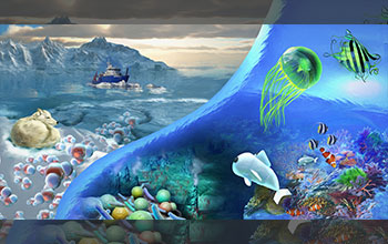 Image illustration NSF-supported research in the ocean sciences