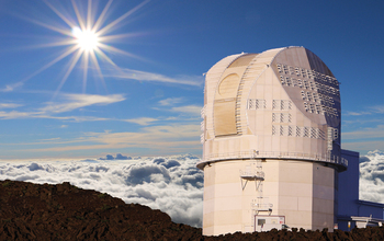 Daniel K. Inouye Solar Telescope on summit of Haleakalā on Maui, Hawaii