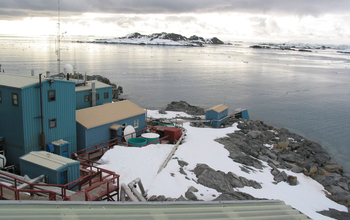 The National Science Foundation's Palmer Station on the Antarctic Peninsula.
