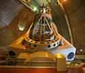 Photo of the 200-inch Hale Telescope at Palomar Observatory.