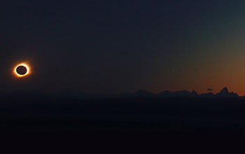 A total eclipse sky over Patagonia, July 11, 2010.