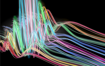 An artistic depiction of a coherent, attosecond laser-like X-ray pulse.