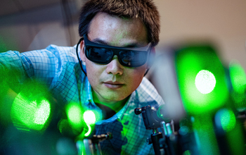 Research in Rice University laser lab