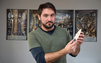 Metin Eren, director of archaeology and an assistant professor of anthropology at Kent State University's College of Arts and Sciences