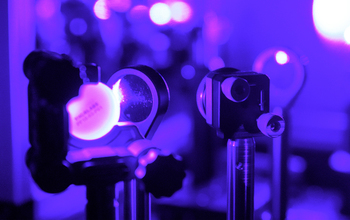 Laser light in the visible range is processed for use in testing of quantum properties