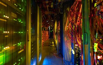 Server room at NSF's IceCube Neutrino Observatory