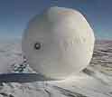 giant balloon on the ice