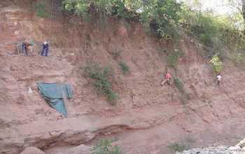 Climbing ropes were essential components of the field seasons in which the fossil was collected.
