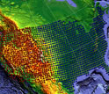 Map showing the distribution of EarthScope's seismic, GPS and other instruments in United States.